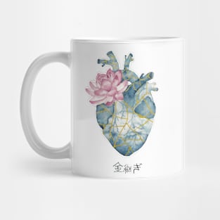 Kintsugi Heart - 金継ぎ Mug